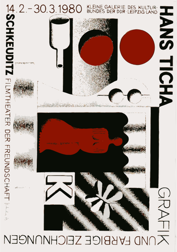 Poster Sanat Sergisi Almanya için